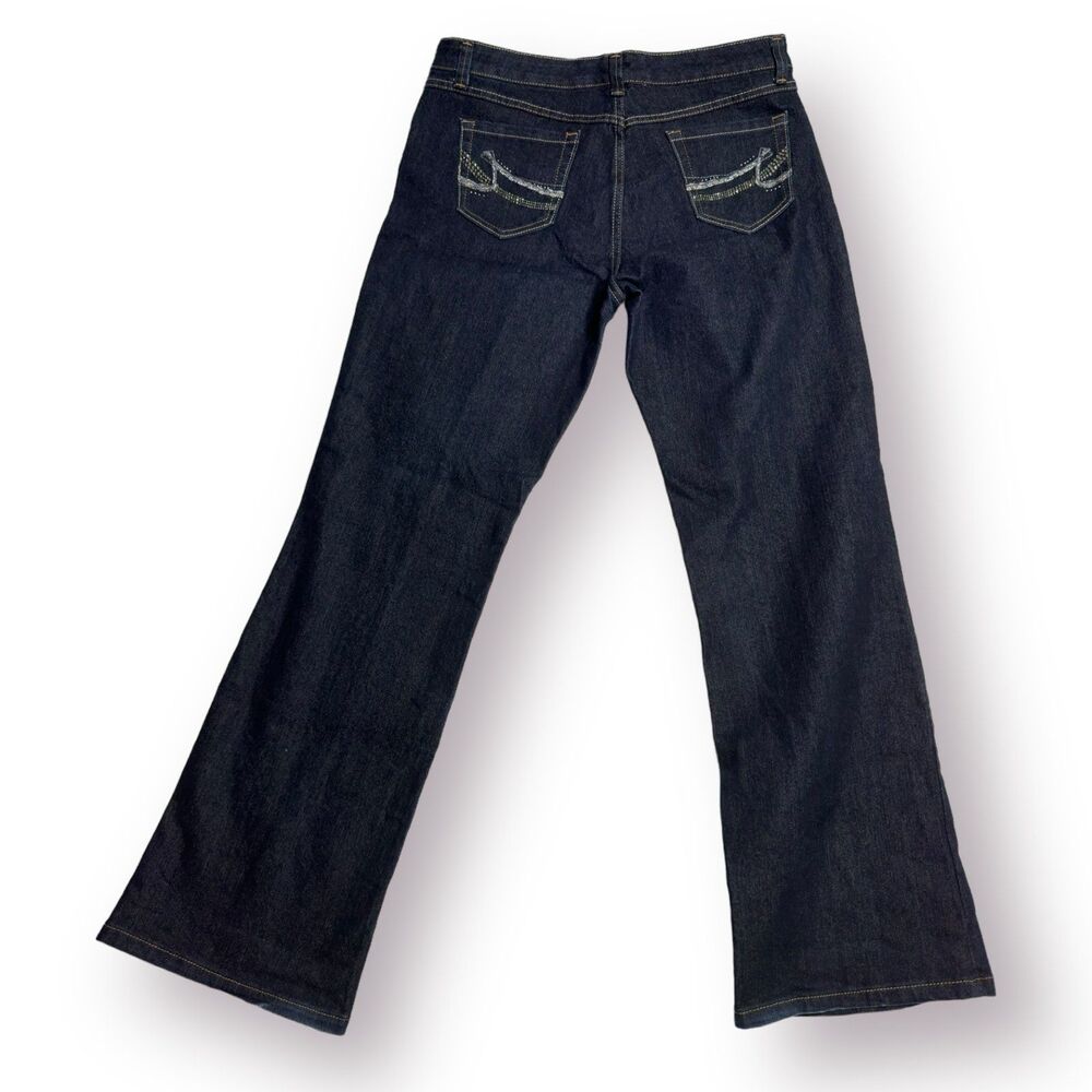 Nine‎ West Bootcut Jeans Sams Santa Monica Mid Rise Size 14 (34"x31")